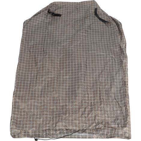 Housse de cage à oiseaux imperméable, coupe-vent et respirante avec fenêtre en filet et récupérateur de graines pour perroquets et perruches (1/5)