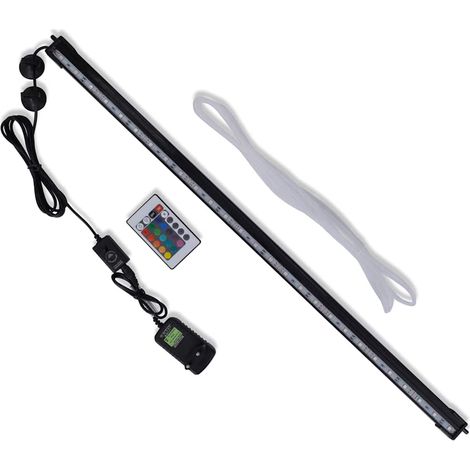 LED Aquarium-Leuchte Bubble Lampe RGB 71 cm
