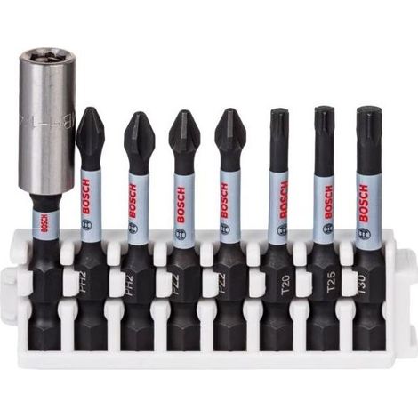 Bosch Set di punte di avvitamento nere 50 mm in acciaio S2 (1/2)