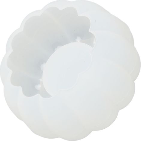 Moule à bougie citrouille 3D, haute transparence, épais, moule à bougie d'Halloween réutilisable à faire soi-même, convient aux plateaux et aux présentoirs à bijoux (1/5)