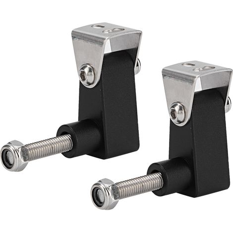 Support Moto Xciting 250 300 Noir 2 Pièces Support en Alliage d'Aluminium pour Phares LED Spot (1/3)
