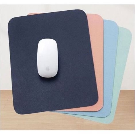 Sous-main double face pour bureau et maison, rose clair et bleu clair, accessoire de protection de surface pour espace de travail intérieur (1/3)