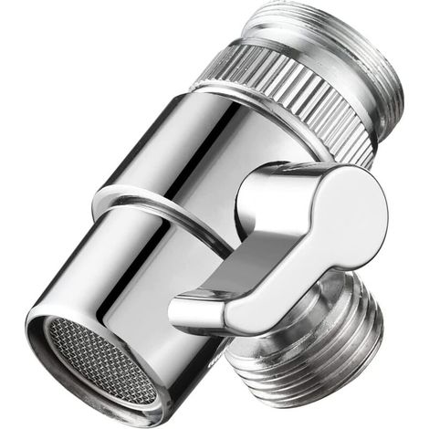 YMYNY Umschaltventil aus galvanisierter Legierung für Küchen- oder Badezimmer-Waschbeckenhahn, SBA021 Wasserhahn-Ersatzteile (1/4)