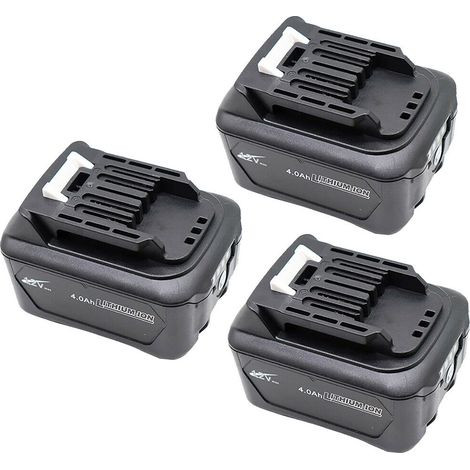 3X 4,0Ah Batterie pour Makita 10.8V 12V Batterie BL1021B BL1041B BL1021B BL1020B BL1015 BL1016 CXT pour Chargeur DC10SB DC10WD DC10WC Lithium (1/5)