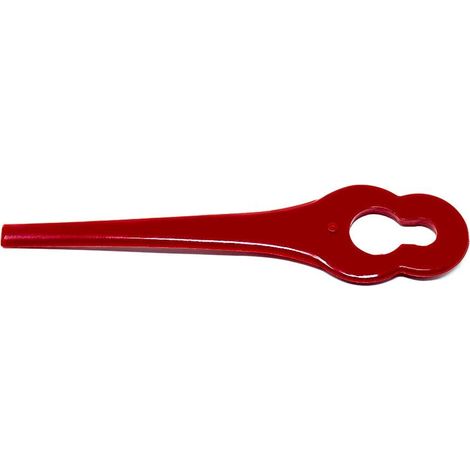 20 Ersatz Kunststoffmesser, Zubehör für Grizzly Tools Akku Rasentrimmer CT 1800 Li
