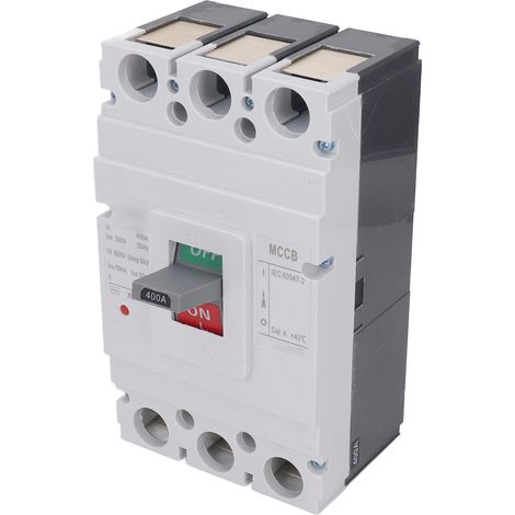 3-poliger Überlastschutz-Leistungsschalter, flammhemmendes PC-Gehäuse, AC 380 V, 400 A (1/5)