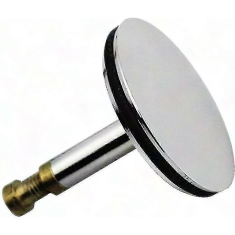 Bouchon de baignoire 43mm avec récupérateur de cheveux, filtre à eau intégré, plug anti-débordement en silicone, remplacement universel pour bonde de bain, collecteur de déchets résistant, facile à ne (1/5)