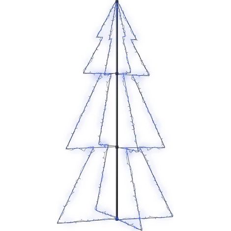 Arbre de Noël，Sapin de Noël cône 300 LED d'intérieur/d'extérieur 120x220 cm CFW57354 (1/5)
