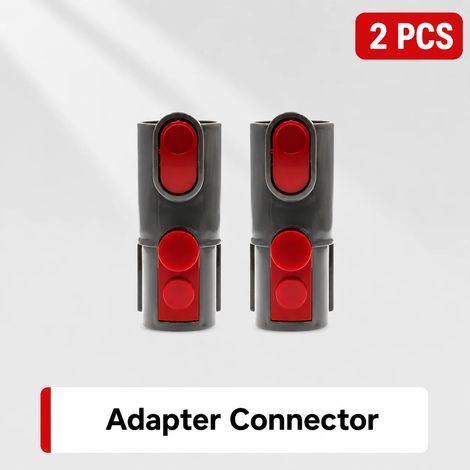 (2 connecteurs adaptateurs) Convient aux aspirateurs V7, V8, V10, V11 et V15. Kit d'accessoires de 11 pièces : brosse pour les recoins, support de tuyau, station d'accueil et autres pièces. (1/4)