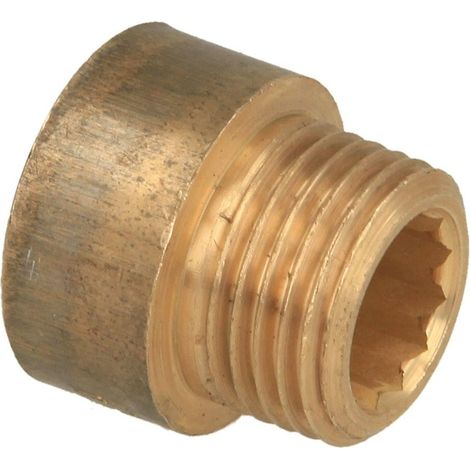 Rallonge de robinet 1/2'' x 12,5 mm laiton rouge