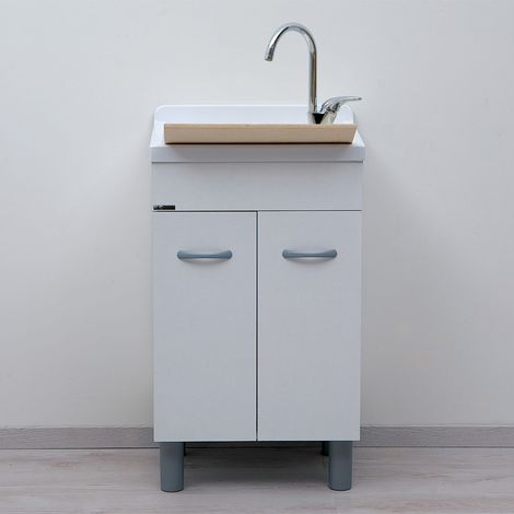Mobile lavanderia ATHENA 50x40 vasca plastica ABS (1/3)