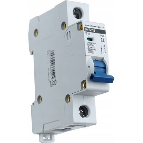 Leistungsschalter 1P B 16A 6kA AC 5538 (1/3)