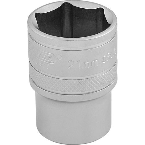 Draper 21mm 1/2-Inch Square Drive 6-Point Metric Socket (Model 16612) (1/5)