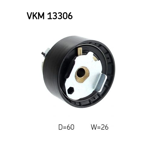 Poulie de tension, courroie crantée SKF VKM 13306 CITROËN 155254875 155255103