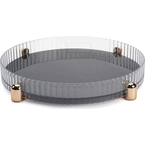 perfume organizer rotating cabinet organizer bathroom vanity (1/5)