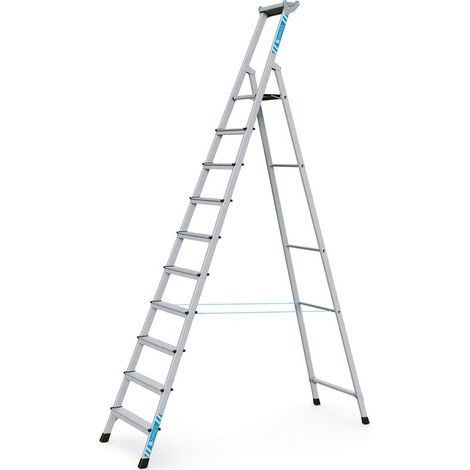 ZARGES XLstep S - LM-Stufen-Stehleiter 10 Stufen (1/5)