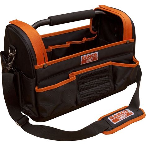 Bahco 3100TB 24L Open Top Tool Bag with Rigid Base (1/5)