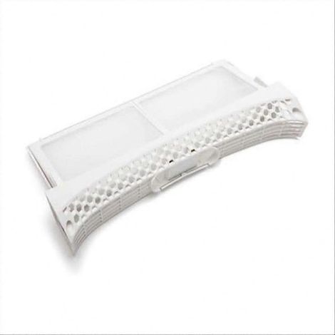 Filtre à peluches amélioré pour sèche-linge, offrant une efficacité de filtration accrue. (1/5)
