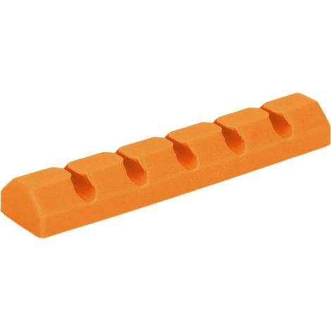 Kabelmanager für Laptop und Desktop-PC – Strapazierfähiges Material – In verschiedenen Farben erhältlich – Orange (1/5)