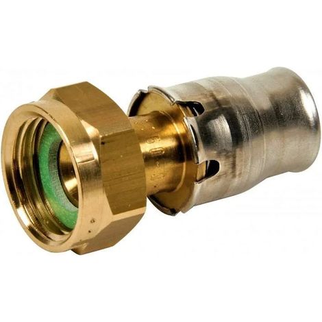 Werkzeugloser Mehrschicht-Clipverbinder 16 mm, Innengewinde mit drehbarer Mutter 20x27