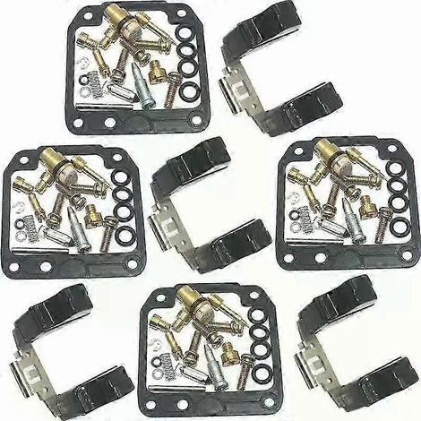 Kit de réparation de carburateur pour moteur de moto Yamaha FZ600 1986-88 YX600 RADIAN 1986-90 FZ 600 YX (membrane du piston de flotteur). (1/2)