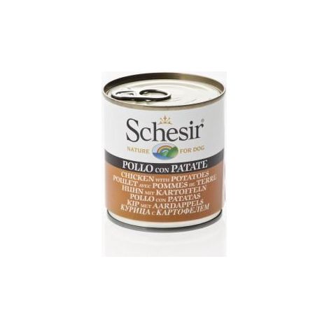 Nourriture humide pour chien SCHESIR AD Poulet aux pommes de terre 285g (1/3)