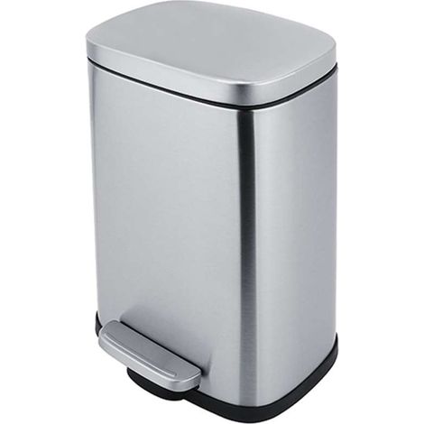 Nimco Mistkübel - Abfalleimer, 5 l , Edelstahl matt KOS 8005-10