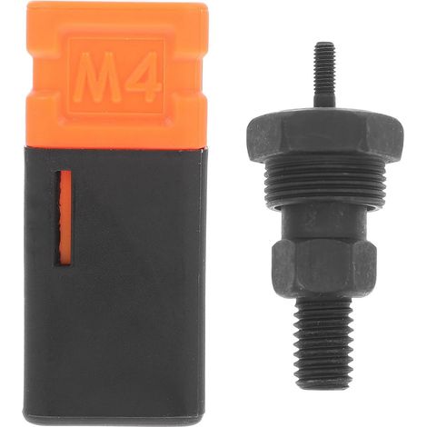 Mandrin à Riveter Noir Acier Rechange Écrou à en pour Riveteuse Embout de Riveteuse, Pointe de Rivet, Usage Manuel, Design Ergonomique, Simple et Pratique (1/5)