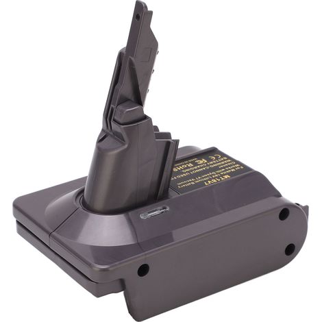 Adaptateur batterie Lithium 18V vers V7 pour aspirateur, convertisseur pièces centrales, remplace batterie d'origine, compatible outil sans fil. (1/5)