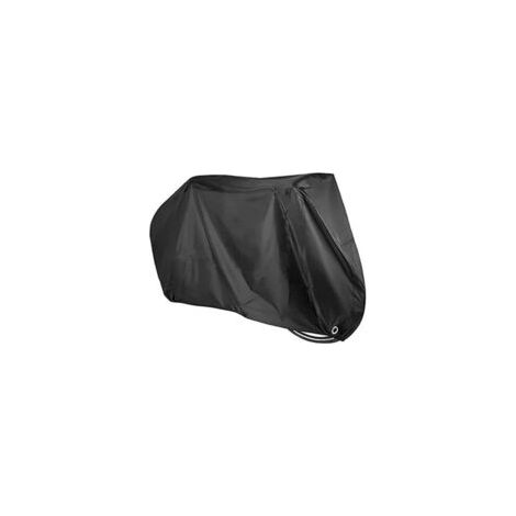 Funda impermeable para bicicleta Outdoor, funda de alta calidad 210D, apta para bicicletas, motocicletas eléctricas y patinetes, puede cubrir hasta dos bicicletas (Negro 2007x110cm) - Crezuo (1/4)