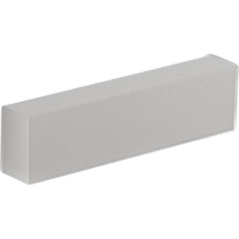 Slat Lampada da Parete LED 4W IP65 Rettangolare in Alluminio Pressofuso Bianco Opaco per Illuminazione d'Interni ed Esterni Dimensioni 18x4.5x3 cm