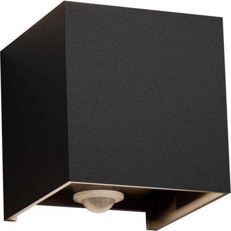 Applique Murale - Detection De Mouvement - Etanche IP44 - 12 W - LED Blanc Chaud 3000 K - Pour Interieur Et Exterieur - 1 Unite (1/5)