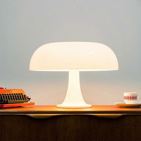 Lampe champignon, lampe de chevet/bureau USB décorative LED esthétique, lampe sur pied pour salon ou bureau (1/4)