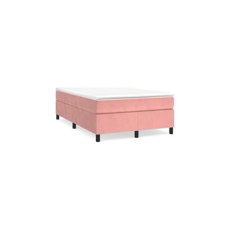 Sommier à lattes de lit avec matelas Rose 120x200 Velours (1/5)
