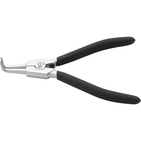 Pince à Circlips Courbée 180 mm - Pour Circlips Intérieurs - Précision et Maniabilité - Acier - D-Work (1/5)