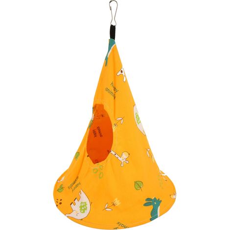 Hamac suspendu en forme de nid d'oiseau, lit douillet et confortable pour perroquet, perruche, calopsitte, conure, cacatoès, 20 x 27 cm / 7,9 x 10,6 pouces (1/5)