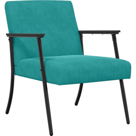 Maison Exclusive - Sessel Türkis 59 x 75 x 78 cm Samt