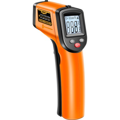 Termometro a infrarossi senza contatto, intervallo da -58 a 752 ℉ / da -50 a 400 ℃, (portatile) (1/5)