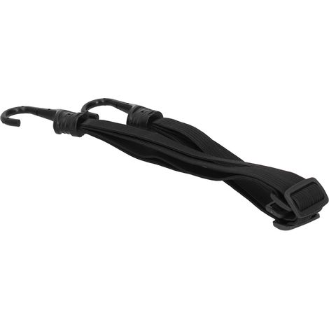 Elastischer Befestigungsgurt mit 2 Haken, Spannseil für Motorradhelm und Gepäck, sichere Ladungssicherung (1/5)