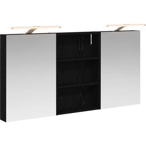 Maison Exclusive - Badezimmerschrank-Set 3 pcs 120 x 10,5 x 60,5