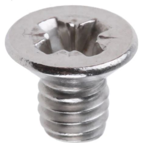 Vis à tête Fraisée Pozidriv, Acier Inoxydable, M4, 6mm ( Prix pour Paquet de 500 )