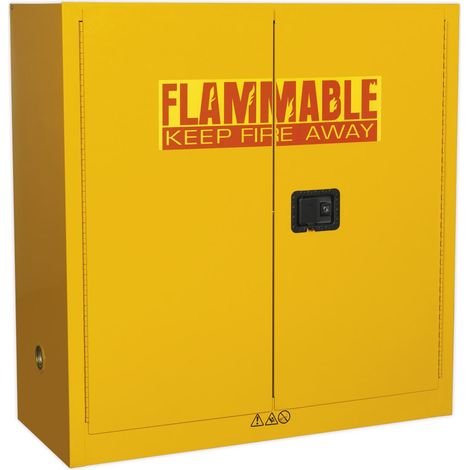 Sealey Flammables Storage Cabinet 1095 x 460 x 1120mm FSC09