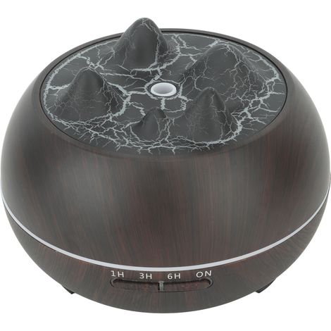 Flaming Mountain Mini-Luftbefeuchter mit ätherischen Ölen, Aromatherapie-Gerät fürs Büro, 100–240 V, Schwarz, EU-Stecker (1/5)
