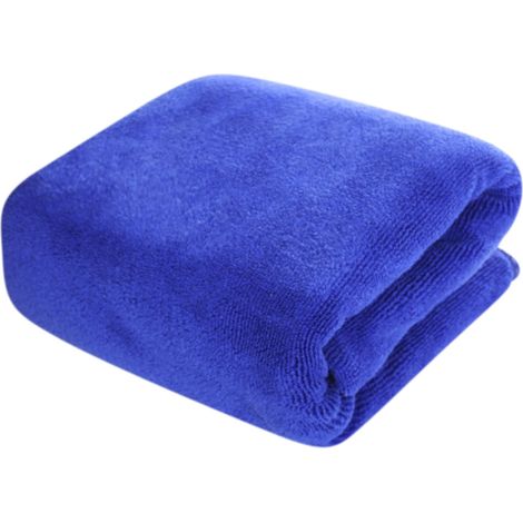 Serviette De Bain - 80 x 180 cm - Coton Doux Absorbant - Pour Salle De Bain Gym Plage Piscine Spa - 1 Pièce (1/4)
