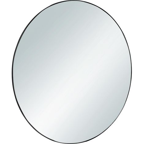 Miroir décoratif en métal Noir (1/5)