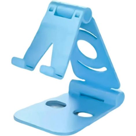 Universeller Handyhalter mit verstellbarer Höhe und Neigung, kompatibel mit Smartphones und Tablets. Zusammenklappbarer Tischständer, ideal zum Ansehen von Videos. (1/5)