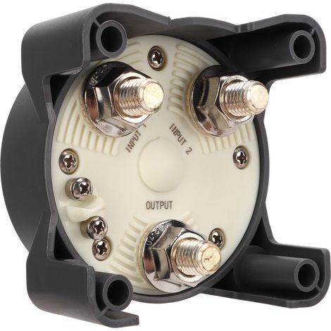 Interrupteur de déconnexion de batterie 500 A à 3 positions, coupe-circuit principal, étanche IP66, protection contre l'inflammation pour camping-car et bateau (1/5)