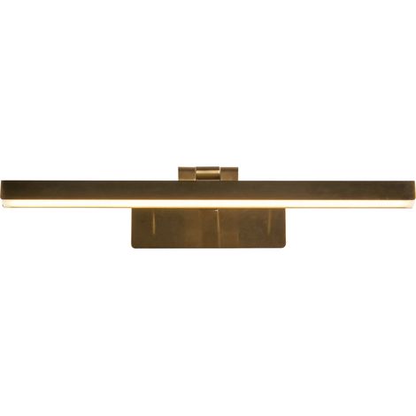 Searchlight Rhodes Quadro in metallo ottone satinato chiaro da 40 cm (1/5)