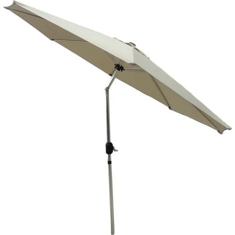 Parasol de alumino articulado con toldo de 2,7 metros -