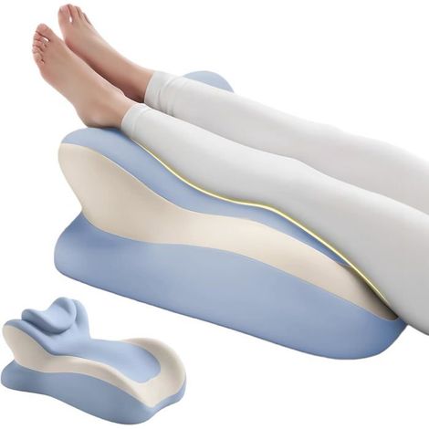 Coussin ergonomique en mousse à mémoire - DOK - Multifonctionnel - Surélever les jambes - Oreiller couples (1/5)